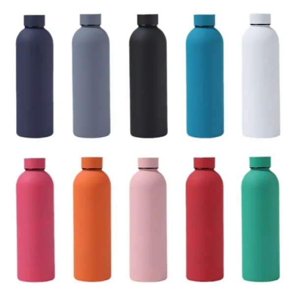 Cross-border 304 stainless steel thermos cup American small mouth outdoor sports water cup outdoor vacuum cold water cup 5