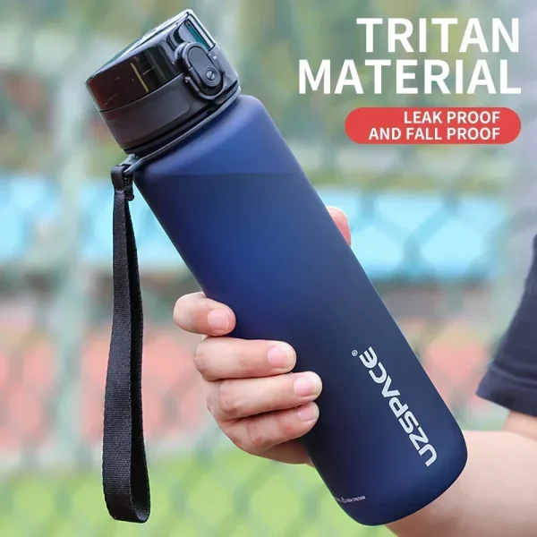 High Quality Water Bottle 500ML 1000ML BPA Free Leak Proof Portable for Adult Children Sports Gym Eco Friendly Drink Bottles 1