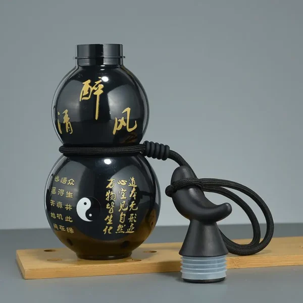 750ml Gourd Water Bottle Large Capacity Outdoors Leak-proof Water Sports Bottle King Wukong Drinking Cup Accessories 1