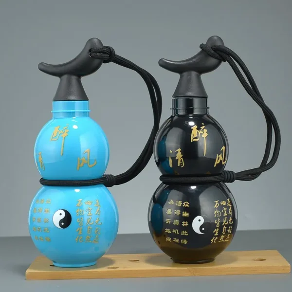 750ml Gourd Water Bottle Large Capacity Outdoors Leak-proof Water Sports Bottle King Wukong Drinking Cup Accessories 3