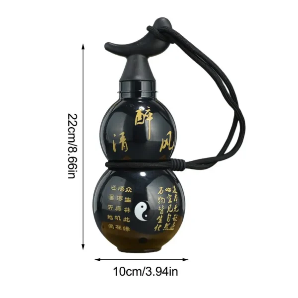 750ml Gourd Water Bottle Large Capacity Outdoors Leak-proof Water Sports Bottle King Wukong Drinking Cup Accessories 6