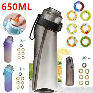 650ML Flavored Water Bottle Flavor Pods Scent Water Cup Flavored Sports Water Bottle Outdoor Drinking Bottles With Flavor Pod 1