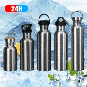 1000ml Stainless Steel Water Bottle with Lid Thermo Mug Insulated Water Bottle for Cycling Hiking Sport Drinkware Vacuum Flasks 1