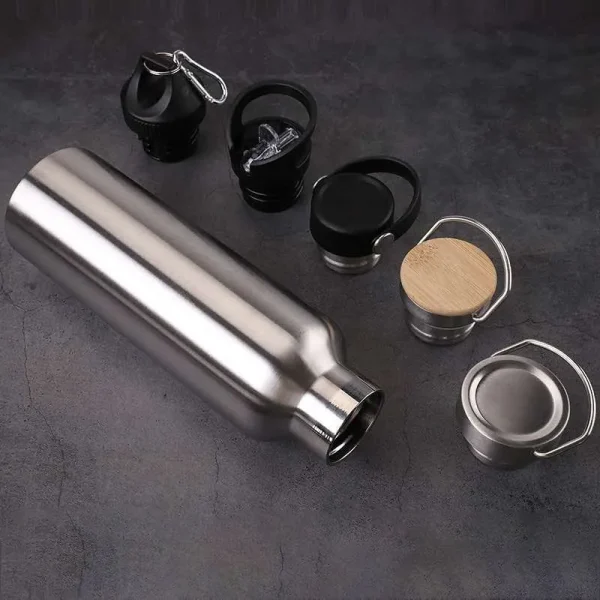 1000ml Stainless Steel Water Bottle with Lid Thermo Mug Insulated Water Bottle for Cycling Hiking Sport Drinkware Vacuum Flasks 2