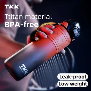 TKK 600/850/1000ml Sports Watter Bottle Tritan BPA-free Portable Leak-proof Plastic Drinkware Outdoor Fitness Gradie Kettle 1