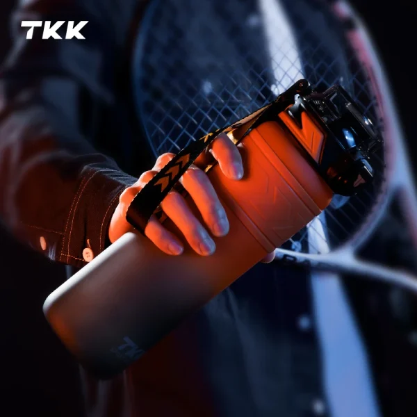 TKK 600/850/1000ml Sports Watter Bottle Tritan BPA-free Portable Leak-proof Plastic Drinkware Outdoor Fitness Gradie Kettle 6