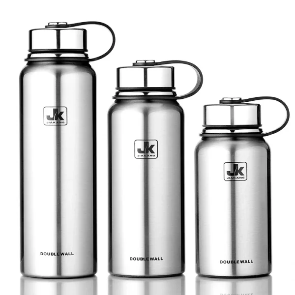 600/800/1100/1500ml Double Wall Thermos Cup Stainless Steel Vacuum Flask Insulation Bottle For Water Bottles Sports Shaker Mug 2