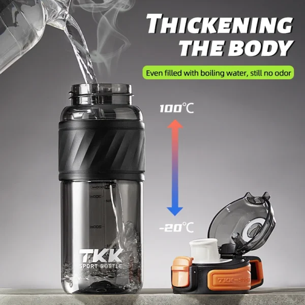 TKK 500/600ml BPA free Sports Watter Bottle Tritan BPA free Leak-proof Plastic cup School Children's 'bottle 2