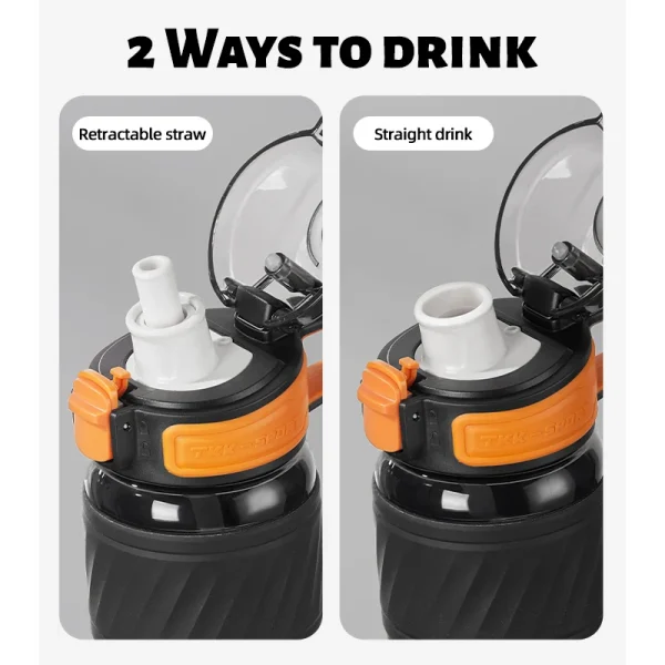 TKK 500/600ml BPA free Sports Watter Bottle Tritan BPA free Leak-proof Plastic cup School Children's 'bottle 4