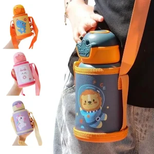 500ml Unicorn Kids Thermos Bottle Cute Children's Thermal Water Bottle Stainless Steel Thermos Mug For Kids Portable Water Cup 1