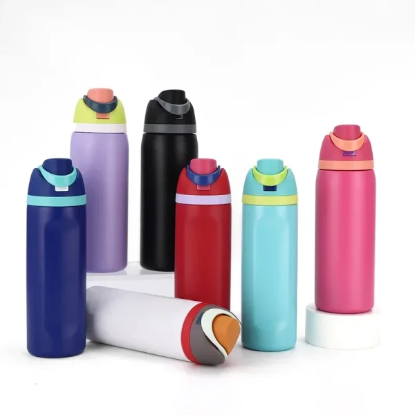 2025 New 24/32oz Stainless Steel Vacuum Double-Layer Insulated Sports Water Bottle Perfect Companion for Outdoor Sport Adventure 1