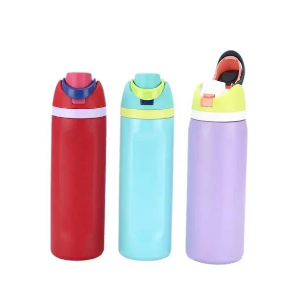 2025 New 24/32oz Stainless Steel Vacuum Double-Layer Insulated Sports Water Bottle Perfect Companion for Outdoor Sport Adventure 2