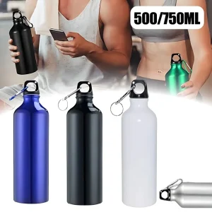 Aluminum Outdoor Bike Sports Water Bottle Drinking Kettle Drinking Cup Leakproof Water Jug for Travel Running Camping 1