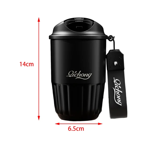 410ml Portable Insulated Coffee Mug Ceramic Milk Juice Water Whey Soybean Cup Thermal Bottle with Lid Simple Style Reusable 6
