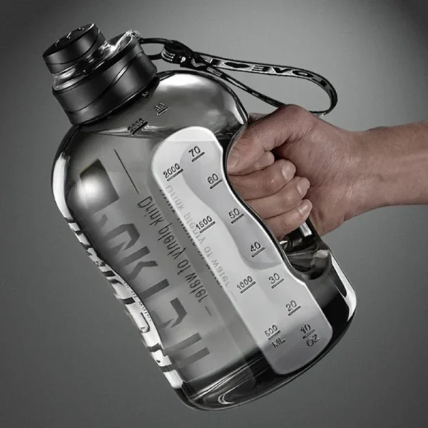 2.7L Fitness Water Bottle Gym Cycling Cup Portable Large Capacity Water Bottle For Fitness Camping Men Water Kettle 1