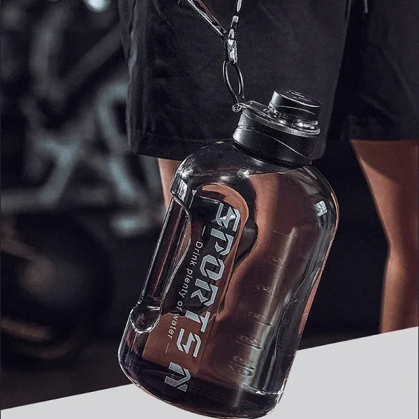 2.7L Fitness Water Bottle Gym Cycling Cup Portable Large Capacity Water Bottle For Fitness Camping Men Water Kettle 3