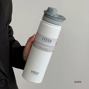 Tyeso 530/750ML Thermos Bottle Stainless Steel Vacuum Flask Travel Cup Insulated Water Bottle Sport Thermal Mug Hot Cold Mug 1