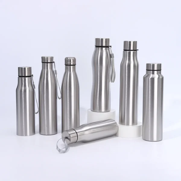 Sports Water Bottle Keep Warm Cold Thermal Water Bottle High Quality Portable Thermos Cups Travel Drink Bottles For Camping Gym 1