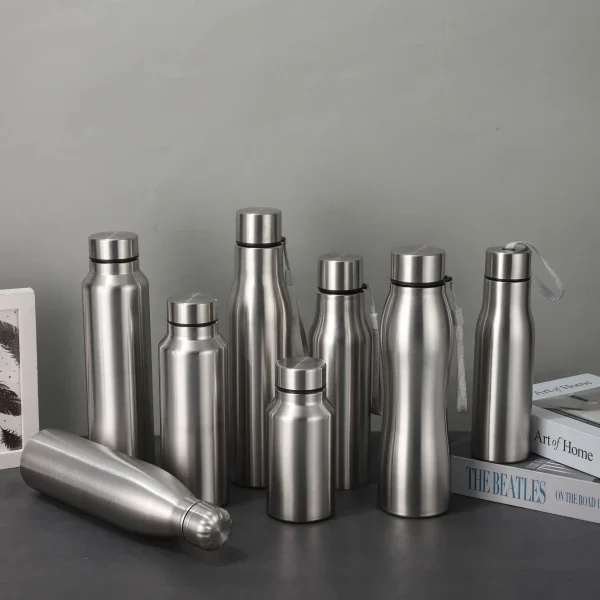 Sports Water Bottle Keep Warm Cold Thermal Water Bottle High Quality Portable Thermos Cups Travel Drink Bottles For Camping Gym 6