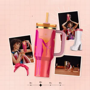 40oz Stainless Steel Vacuum Mug Double Wall Vacuum Water Bottle with Straw Car Cup Insulation Cold Beer Cup Travel Sports Cup 1