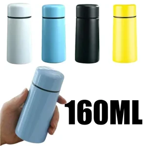 Portable 160ml Mini Pocket Cup 304 Stainless Steel Thermos Cup Creative Gift Cup in Stock Water Bottle Coffee Thermos Bottle 1