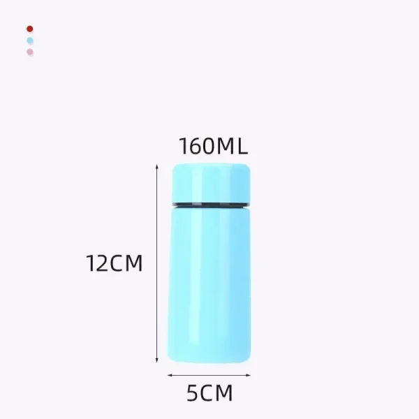 Portable 160ml Mini Pocket Cup 304 Stainless Steel Thermos Cup Creative Gift Cup in Stock Water Bottle Coffee Thermos Bottle 6