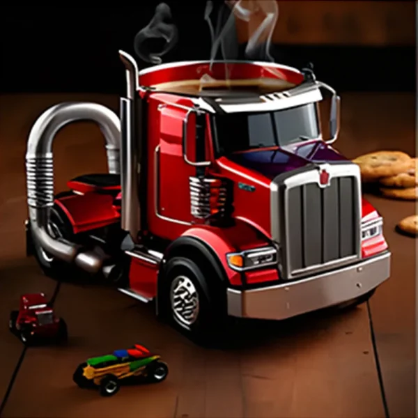 1pcs truck driver coffee mug,semi truck coffee mug,Perfect For Truckers and Coffee Enthusiasts – Ideal Gift For lorry Lovers 5