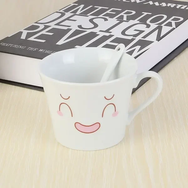 Friends Coffee Mugs Ceramic Cup Mugs Smiling Expression Face Cartoon Milk Tea Mugs Cute Drinkware   ZM120106 6