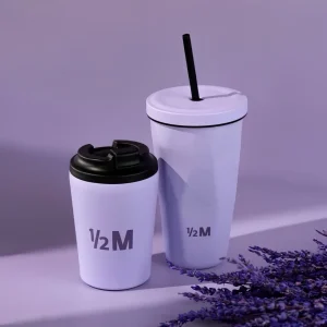 12oz Custom Logo 500ml  and  12oz  name  double wall Stainless Steel Mug, Insulated Coffee Mug with Leak Proof Lid, Travel Mug 1
