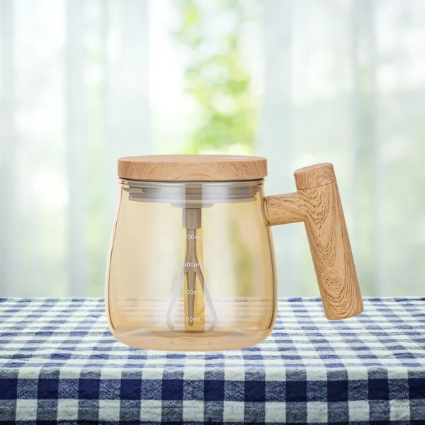 Auto Stirring Mug Powerful for Coffee/Milk/Protein Powder Battery Operated Self Mixing Coffee Mug 400ml Electric Mixing Cup 3