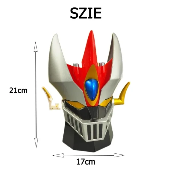 MAZINGER Z Mug with Lid 304 Stainless Steel Cup Anime Transformation Cartoon Robot Model  Cup Office Milk Tea Cups Drinkware 6