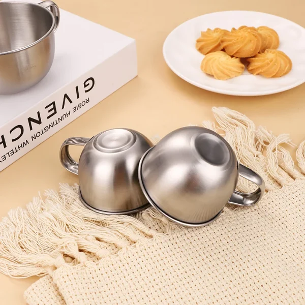 304 Stainless Steel Mug Coffee Cup Cappuccino Espresso Cup Tourist Picnic Utensils Camping Mug Outdoor Travel Drinking Utensils 5