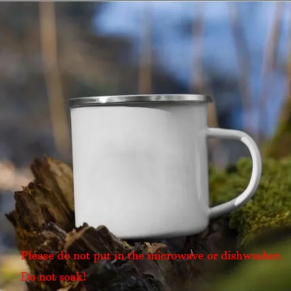 Another 8 Hours of Pretending To Work Print Mug Creative Coffee Tea Drinks Milk Cup Enamel Mugs Office Drinkware Colleagues Gift 6