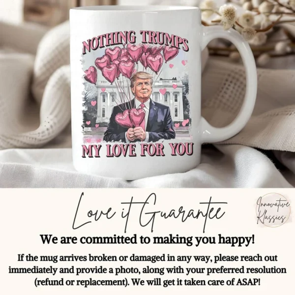 Cute Funny Trump Mug Gag Gift Daily Fun For Husband Boyfriend Girlfriend Wife Him Her Men Women Anniversary Coffee Cup 4