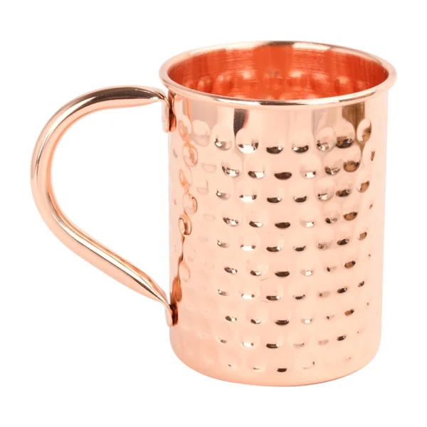 Copper Moscow Mule Mug Durable Coppery Beer Mugs Coffee Mug Milk Cup Pure Copper Bar Cup Drinkware Kitchen Supply 4