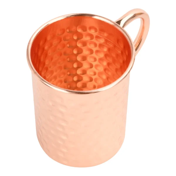Copper Moscow Mule Mug Durable Coppery Beer Mugs Coffee Mug Milk Cup Pure Copper Bar Cup Drinkware Kitchen Supply 5