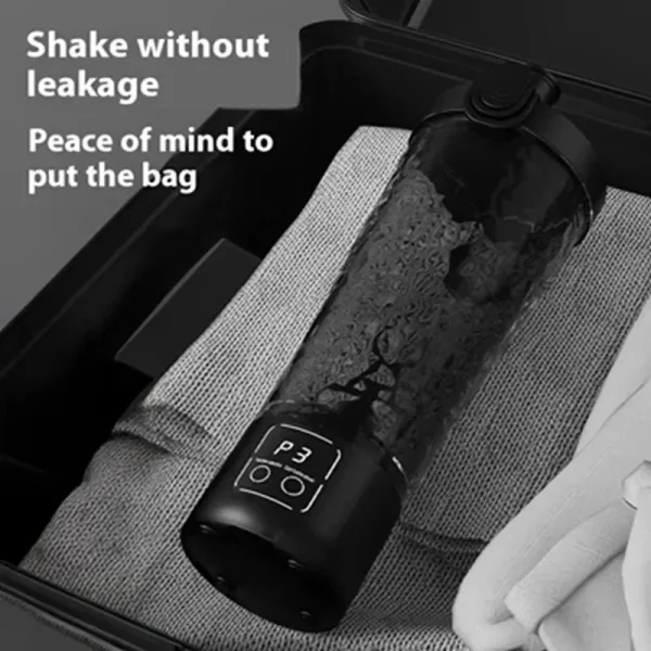 A73P-USB Rechargeable Magnetic Stirring Coffee Mug - Portable Automatic Mixer For Home, Office, Travel 3