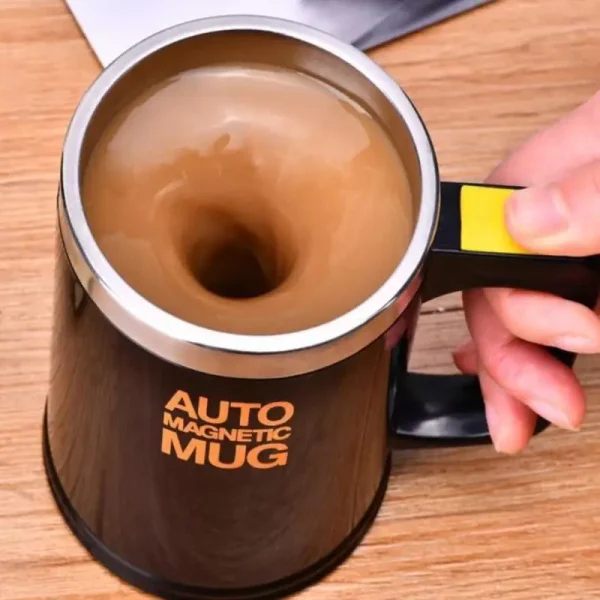 Automatic Self Stirring Magnetic Mug Capsule Cylindrical Magnetic Stirring Rod 4