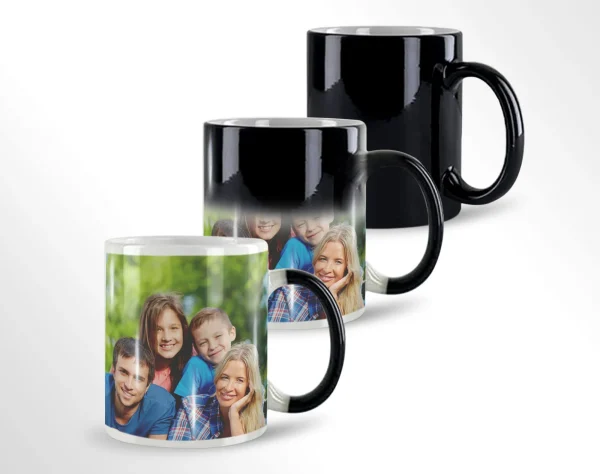 Personalized Photo Mug 11oz custom pictures Ceramic Color Changed Cup Family Gift Mug Wedding anniversary Mugs 6