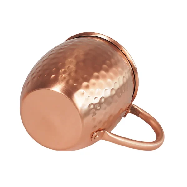 100% Copper Moscow Mule Mug Durable Coppery Beer Mugs 350ml Coffee Mug Milk Cup Pure Copper Bar Cup Drinkware 6