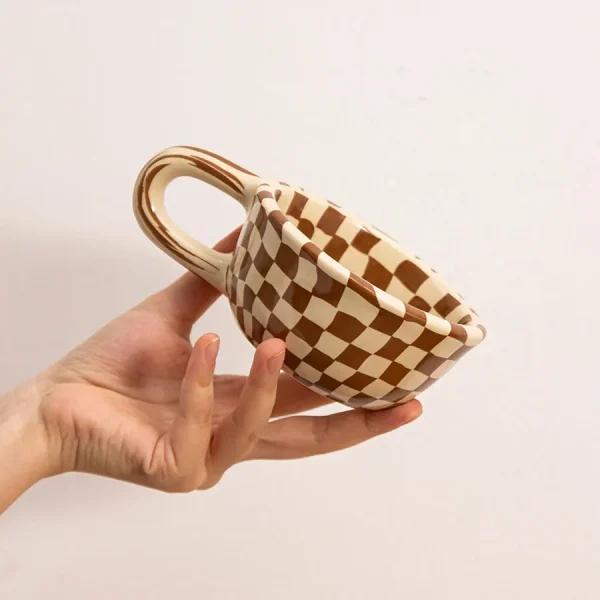 1pc 220ml Ceramic Coffee Mug with Wrench Spanner Handle, Wrench Coffee Mug for Coffee, Milk, Tea, Smoothies 2