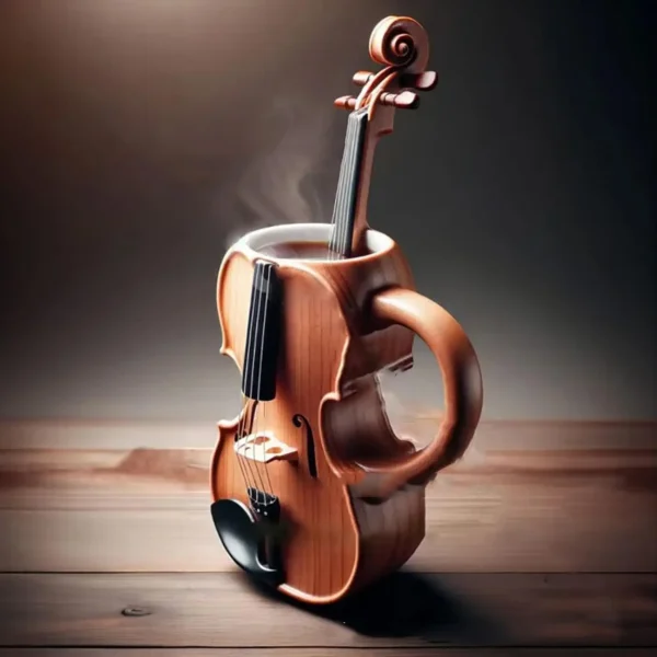 Novelty Musical Instrument Coffee Mug，unique note design coffee cup, milk ceramic cup, suitable for people who like music piano 6