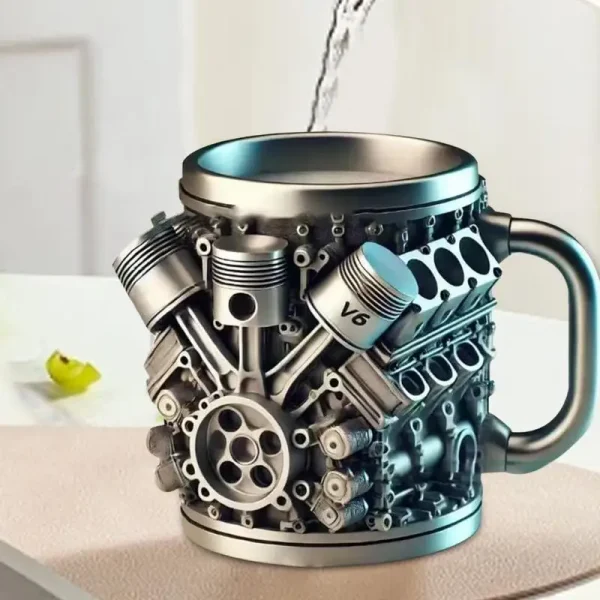 Coffee Mug Cool Beverage Mug Funny Stein Drinkware Portable Home Aesthetic Decoration for Household Kitchen Living Room 2