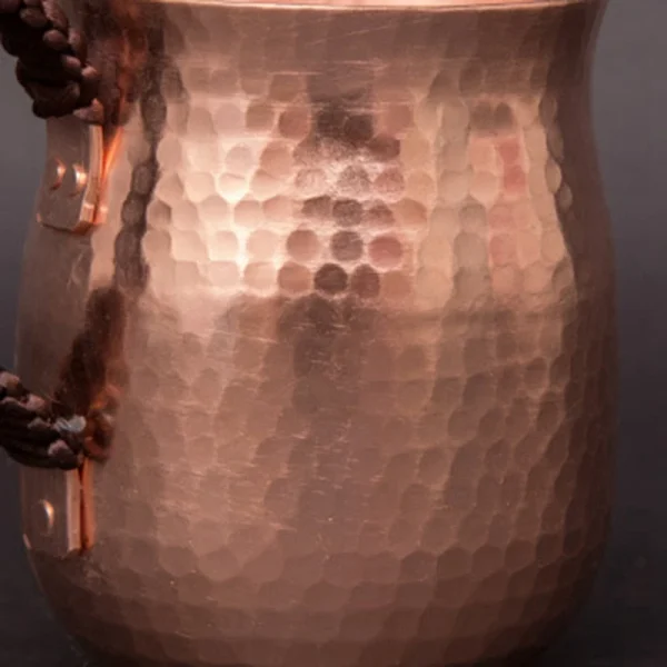 800Ml Pure Copper Latte Pitcher Hot Milk Cup Copper Mug Water Pots Kettles Hammer Handcraft Drinkware Tableware-A97Q 3