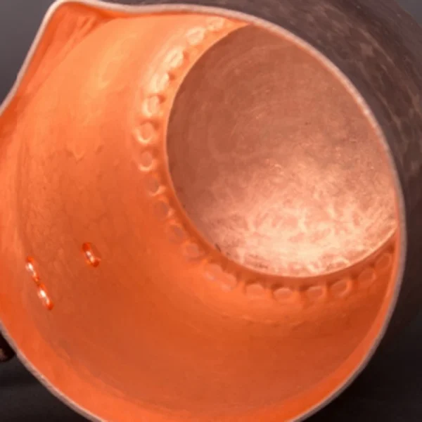 800Ml Pure Copper Latte Pitcher Hot Milk Cup Copper Mug Water Pots Kettles Hammer Handcraft Drinkware Tableware-A97Q 4