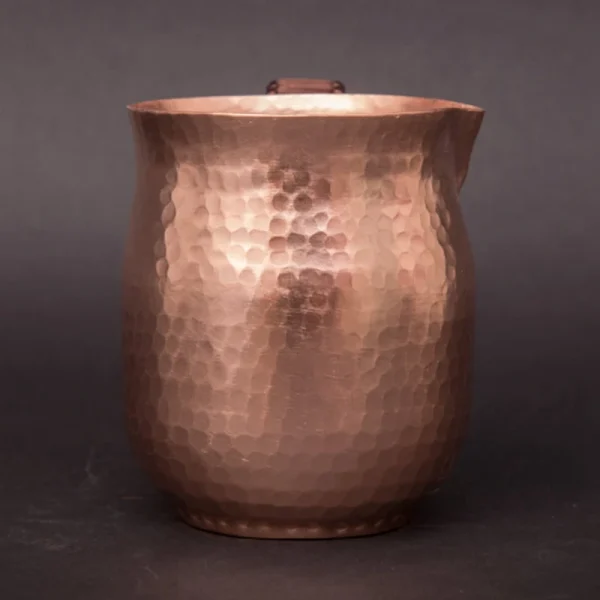 800Ml Pure Copper Latte Pitcher Hot Milk Cup Copper Mug Water Pots Kettles Hammer Handcraft Drinkware Tableware-A97Q 6