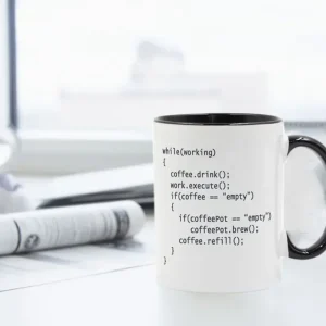 Coffee++ Program for Programmers Coffee Mug Ceramic Cup Color Handle Colour Christmas New Year GIft Mug 1