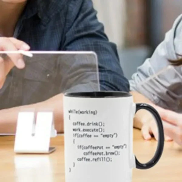 Coffee++ Program for Programmers Coffee Mug Ceramic Cup Color Handle Colour Christmas New Year GIft Mug 2