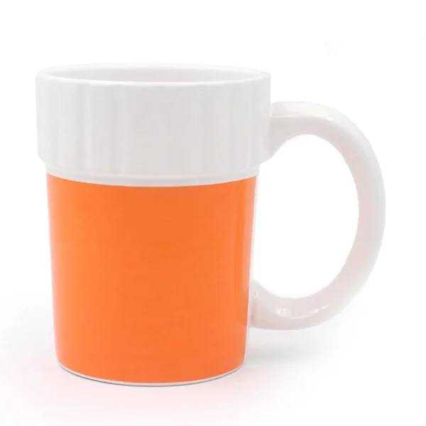 Ceramic Coffee Cup, Medicine Bottle Modeling Mug,Prescription Coffee Mug,Ceramic Pill Bottle Cup,Unique Novelty Shape 4