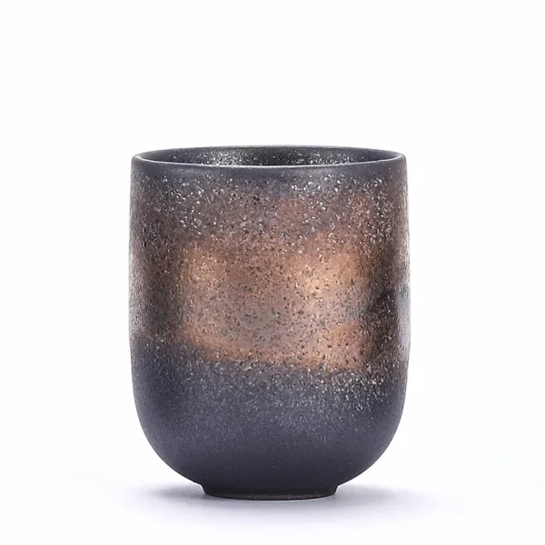 125ML Japanese Vintage Stoneware Kung Fu Teacup Espresso Mug Ceramic Household Water Cup 6